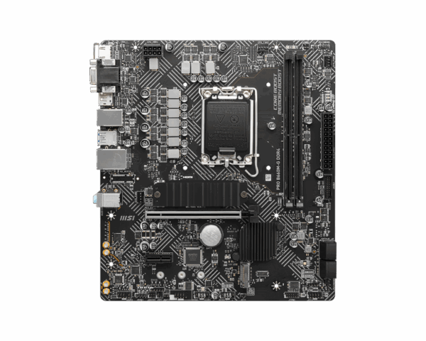 Motherboard MSI PRO B660M-G DDR4 (LGA1700, 2x DDR4, 2x M.2, 1x JRGB, 2x JRAINBOW, 2.5 Gbps LAN) - Imagen 2