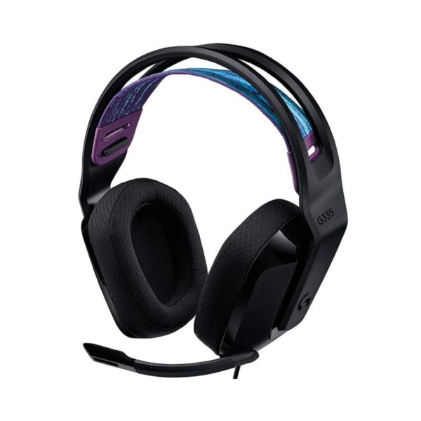 Headset Logitech G G335 - Cableado - 3.5mm - NEGRO