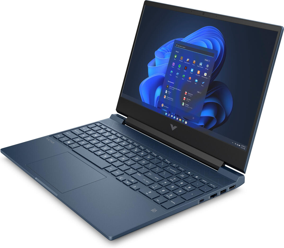 Laptop HP Victus 15-fa0033dx (15.6″ FHD IPS 144Hz, Intel Core i5-12450H, 16GB DDR4. 512GB M.2, RTX 3050 4GB, Win 11 Home)