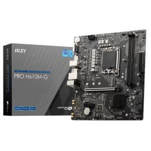 Motherboard MSI PRO B760M-P (LGA1700, 4x DDR5, 2x M.2, 1Gbps LAN)