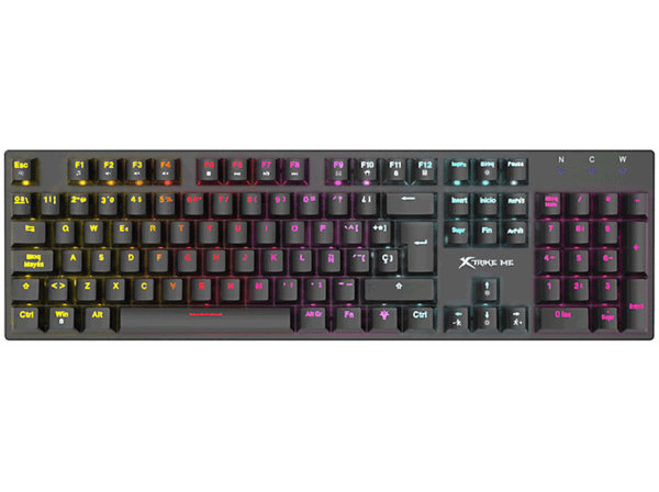Teclado mecánico Xtrike Me GK-988 Retroiluminado