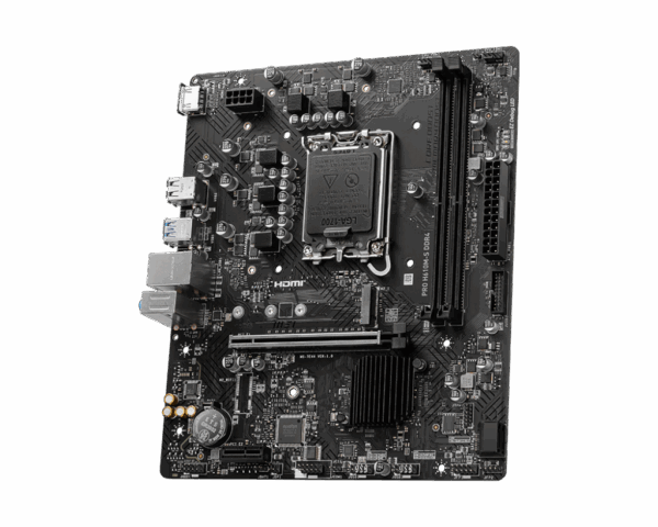 Motherboard MSI PRO H610M-S DDR4 (LGA1700, 2x DDR4, 1x M.2, 1Gbps LAN) - Imagen 5