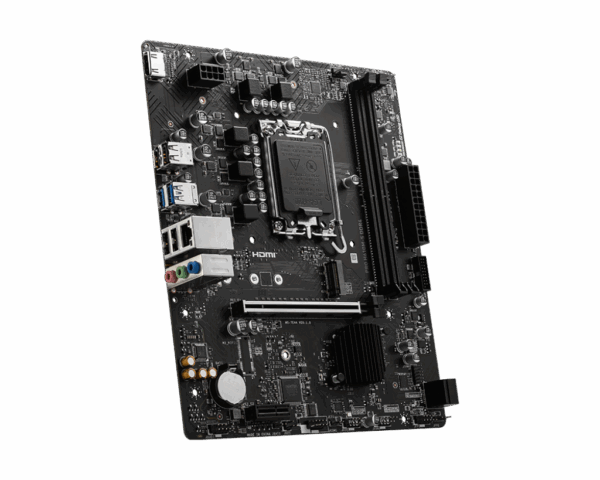 Motherboard MSI PRO H610M-S DDR4 (LGA1700, 2x DDR4, 1x M.2, 1Gbps LAN) - Imagen 4