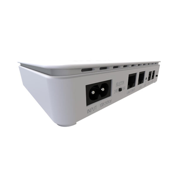 UPS PoE y banco de energía USB-C Forza (con batería de litio de 35W y salidas de 5/9/12/15/24V CC) - Imagen 3