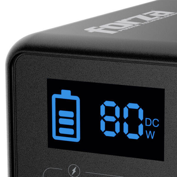 Estacion de poder portátil Forza 100W (5V/9V/12V CC, 2x USB-A, 1x USB-C, 1x 110V CA) - Imagen 4