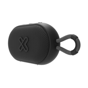 Parlante portátil KlipXtreme GrooveSplash Negro (6W, IPX7, TWS, manos libres, 4h-12h de reproduccion)