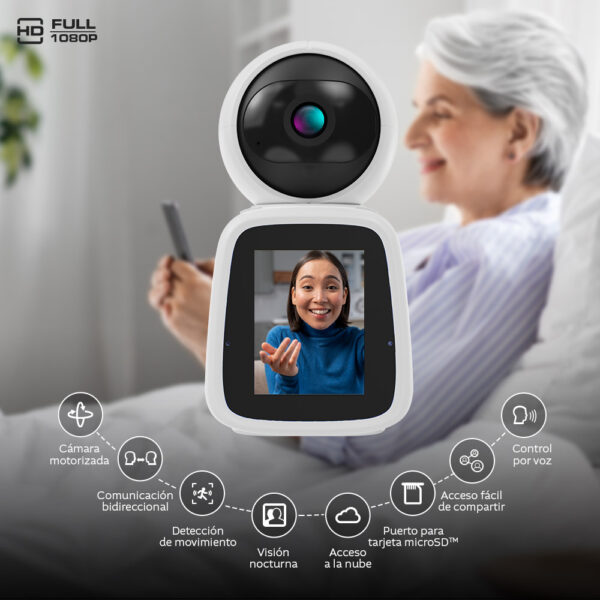 Cámara inteligente Wi-Fi de dos vías Nexxt NHC-IP20 - Imagen 2