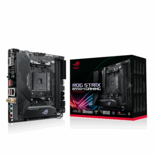 Motherboard ASUS ROG STRIX B550-I Gaming (AM4, ITX, 2x DDR4, 2x M.2, 1x RGB, 1x ARGB, Wi-Fi 6, 2.5 Gbps Ethernet)