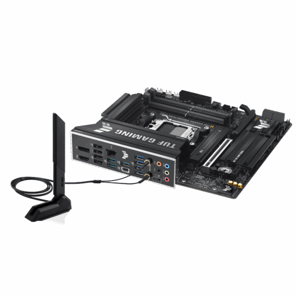 Motherboard ASUS TUF Gaming B850M-PLUS WIFI (AM5, 4x DDR5, 3x M.2, 3x ARGB, Wi-Fi 6, 2.5 Gbps Ethernet) - Imagen 6