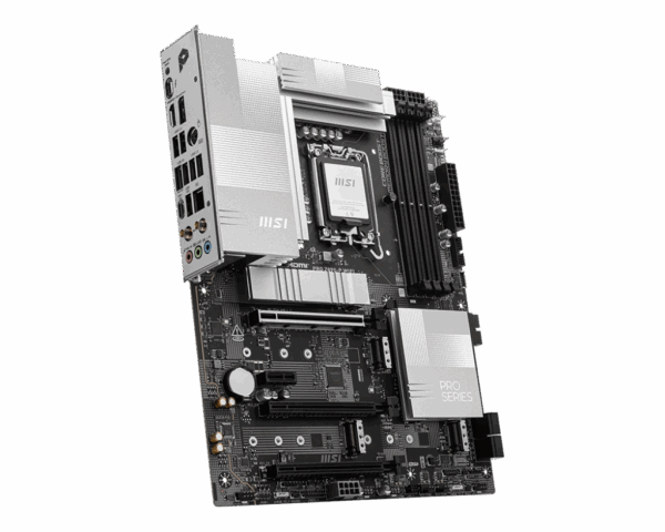 Motherboard MSI PRO Z890-P WiFi (LGA1851, 4x DDR5, 4x M.2, 3x ARGB, 1x RGB, 1x Thunderbolt4, 5Gbps LAN) - Imagen 5