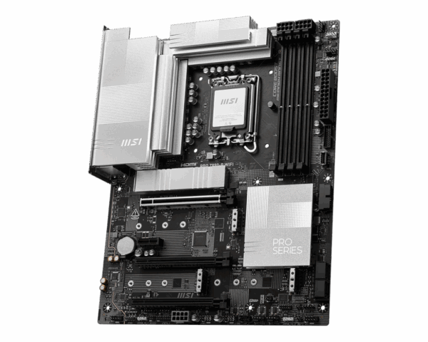 Motherboard MSI PRO Z890-P WiFi (LGA1851, 4x DDR5, 4x M.2, 3x ARGB, 1x RGB, 1x Thunderbolt4, 5Gbps LAN) - Imagen 4