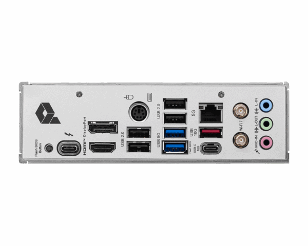 Motherboard MSI PRO Z890-P WiFi (LGA1851, 4x DDR5, 4x M.2, 3x ARGB, 1x RGB, 1x Thunderbolt4, 5Gbps LAN) - Imagen 3