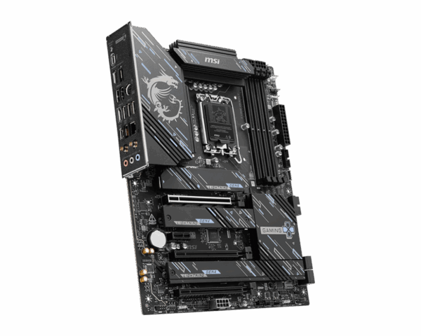 Motherboard MSI PRO Z890 Gaming Plus WiFi (LGA1851, 4x DDR5, 4x M.2, 3x ARGB, 1x RGB, 1x Thunderbolt4, 5Gbps LAN) - Imagen 4