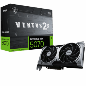 Tarjeta de video MSI GeForce RTX™ 5070 12G VENTUS 2X OC
