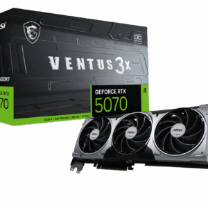 Tarjeta de video MSI GeForce RTX™ 5070 12G VENTUS 3X OC