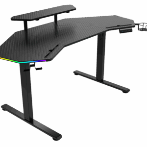 Escritorio gamer Xtrike me DK-06 Elevable y con RGB
