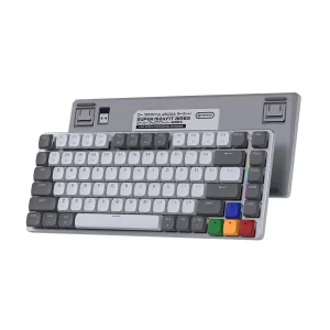 Teclado mecánico 75% de bajo perfil, Super Maxfit Air83 MK915