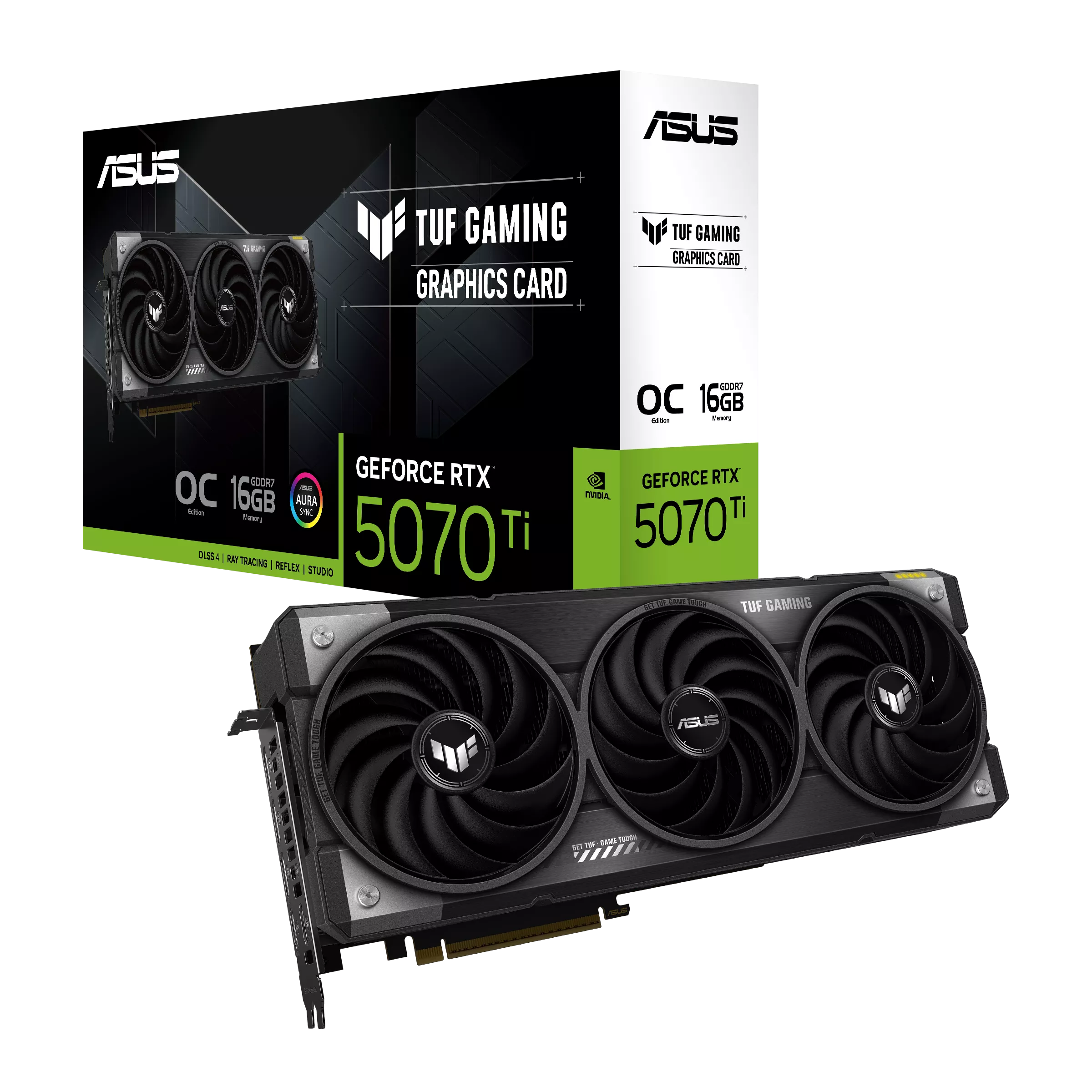 Tarjeta de video ASUS TUF Gaming GeForce RTX 5070 Ti 16GB GDDR7 OC Edition - Imagen 3