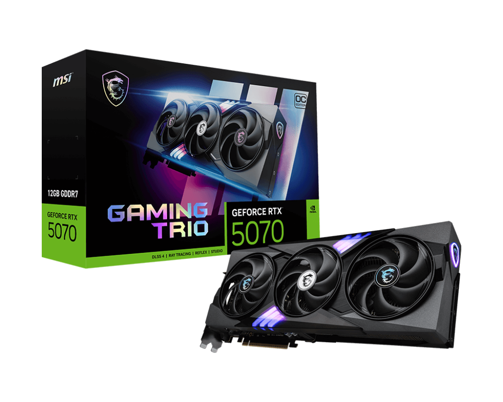 Tarjeta de video MSI GeForce RTX 5070 12G GAMING TRIO OC - Imagen 5