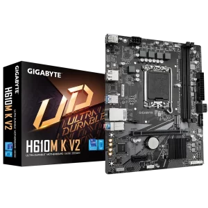 Motherboard Gigabyte H610M K V2 (rev. 1.0) (LGA1700, 2x DDR5, 1x M.2)