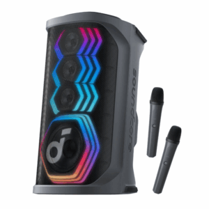 Altavoz portátil Soundcore Rave 3 con 2 micrófonos inalámbricos e IA para eliminación de voces