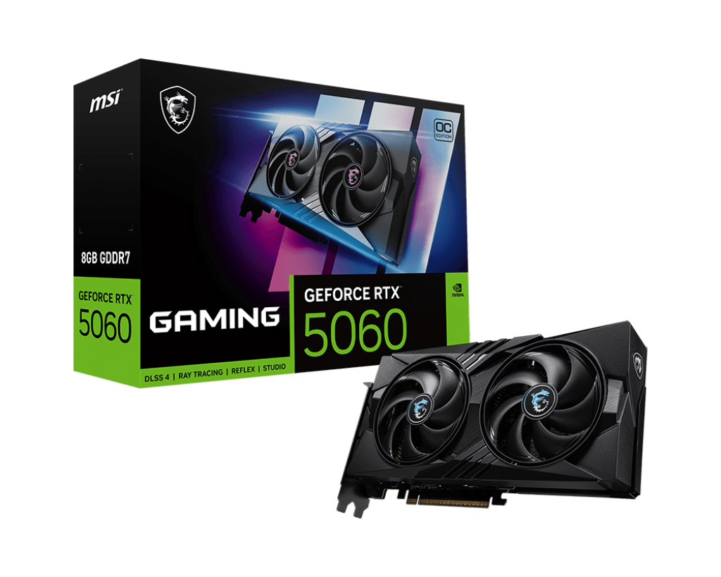 Tarjeta de video MSI GeForce RTX 5060 8G GAMING OC - Imagen 3