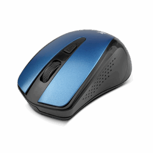 Mouse óptico inalámbrico de 4 botones Xtech Malta Azul