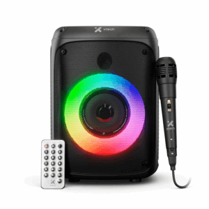Altavoz portátil XTech SonicBloom con luces LED y microfono