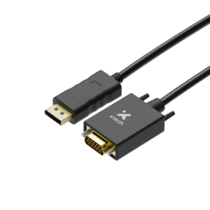 Adaptador Xtech DisplayPort macho a VGA macho