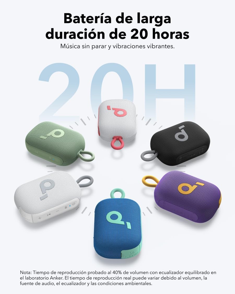 Altavoz Bluetooth para ducha soundcore Select 4 Go Negro - Imagen 3