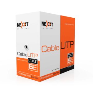 Bobina de cable UTP Nexxt Cat5e para exteriores, 1000pies/305m
