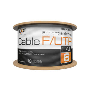 Bobina de cable F/UTP Nexxt Cat6 para exteriores, 1000pies/305m, 23AWG