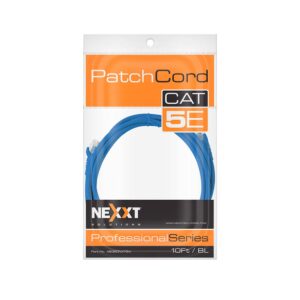 Patch Cord UTP Nexxt Cat5e, 10 pies, azul