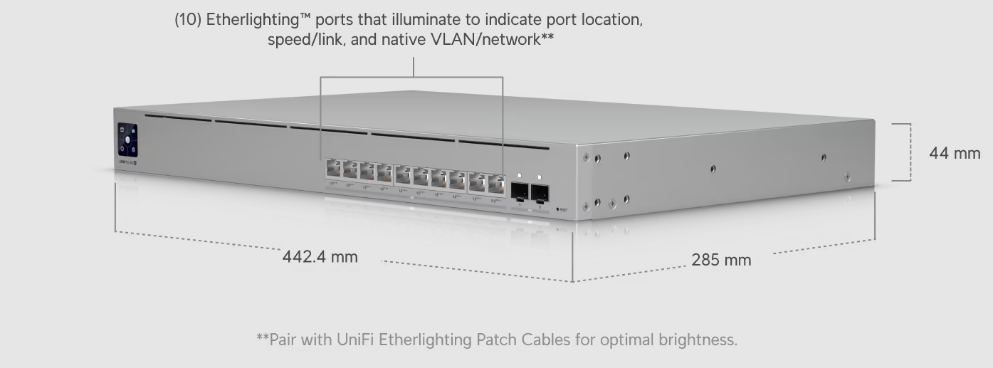 Switch Ubiquiti Pro XG 10 PoE USW-Pro-XG-10-PoE (400W) - Imagen 7