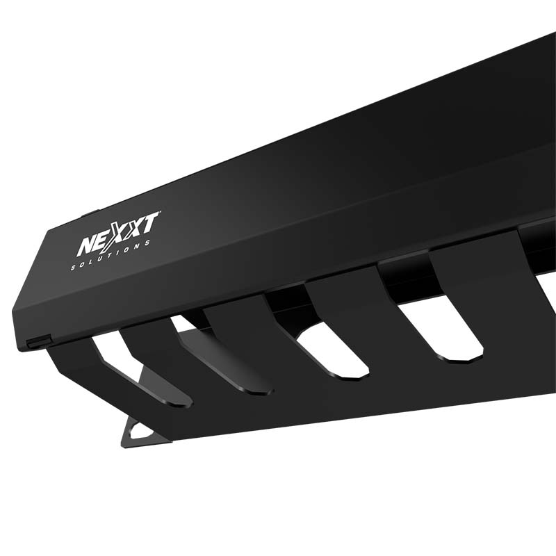 Organizador de cables horizontal 1U Nexxt NPM-DH1UB - Imagen 2