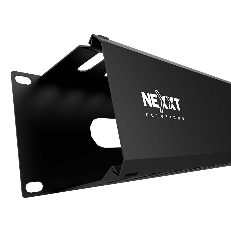 Organizador de cables horizontal 2U Nexxt NPM-DH2UB - Imagen 2