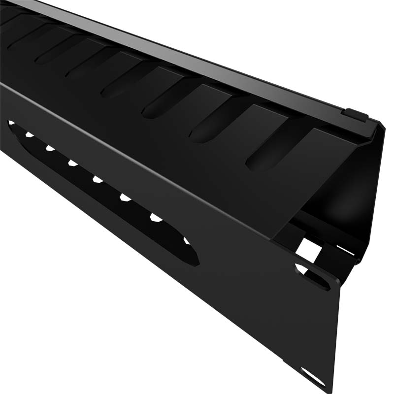 Organizador de cables horizontal 2U Nexxt NPM-DH2UB - Imagen 4