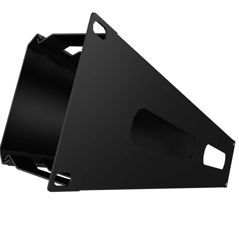 Organizador de cables horizontal 2U Nexxt NPM-DH2UB - Imagen 3