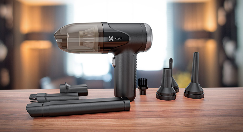 Aspiradora y soplador inalámbrico Xtech BlitzAirLite 2 en 1 con motor de 50.000 RPM - Imagen 2