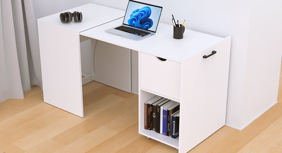 Estación de Trabajo Plegable: De Gabinete a Escritorio Xtech XTF-CD210 - Imagen 2