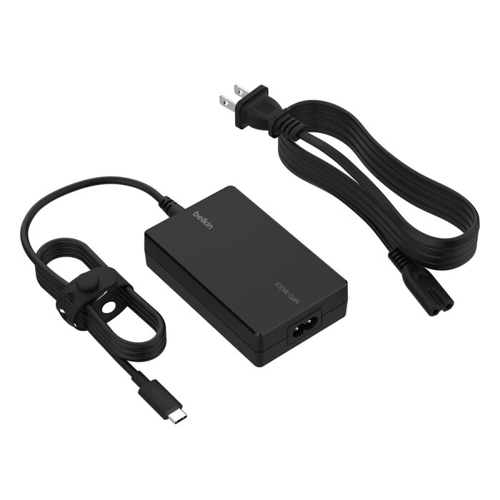 Adaptador de corriente USB-C Belkin Core GaN de 100 W