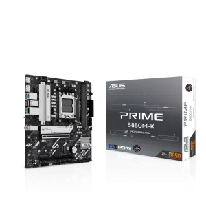 Motherboard ASUS B850M-K (AM5, 4x DDR5, 3x M.2, 3x ARGB, Wi-Fi 6, 2.5 Gbps Ethernet)