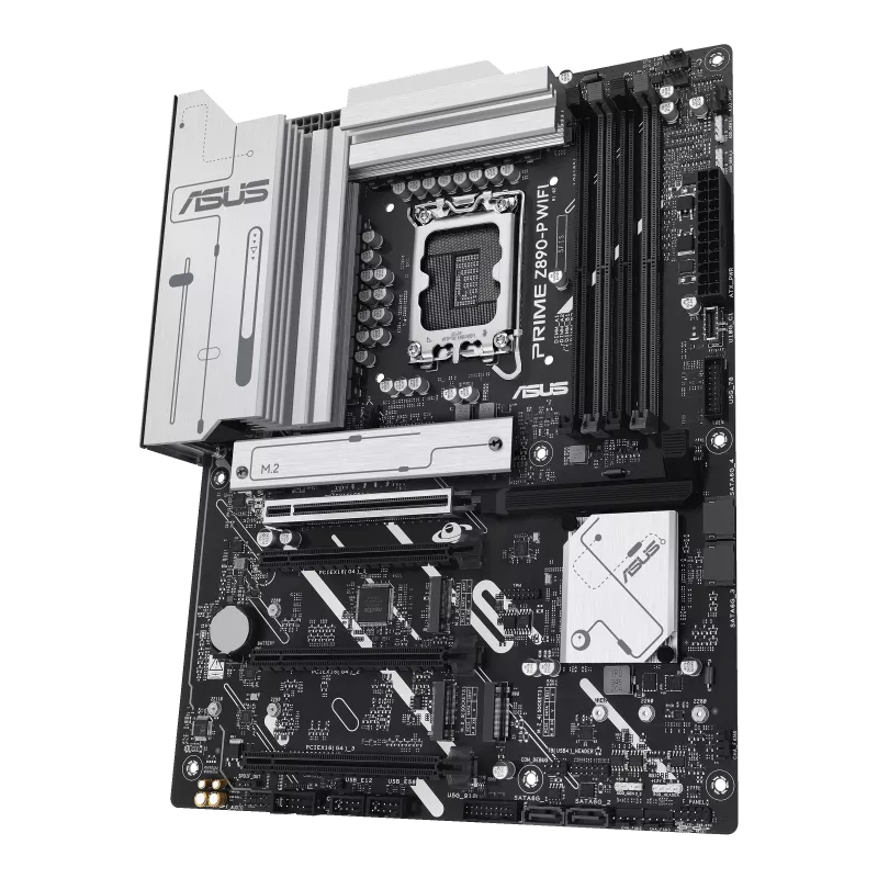Motherboard ASUS PRIME Z890-P WIFI (LGA1851, 4x DDR5, 4x M.2, 3x ARGB, 1x RGB, 1x Thunderbolt4, 2.5Gbps LAN) - Imagen 7