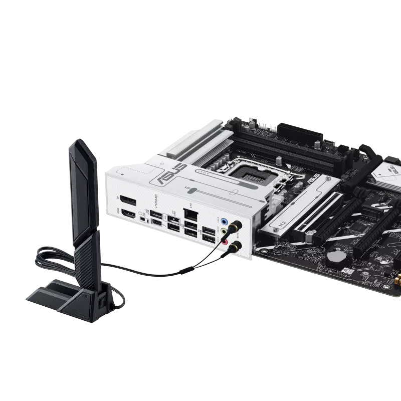 Motherboard ASUS PRIME Z890-P WIFI (LGA1851, 4x DDR5, 4x M.2, 3x ARGB, 1x RGB, 1x Thunderbolt4, 2.5Gbps LAN) - Imagen 3
