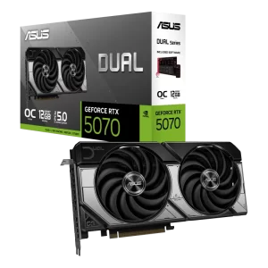 Tarjeta de video ASUS Dual GeForce RTX 5070 12GB GDDR7 OC Edition