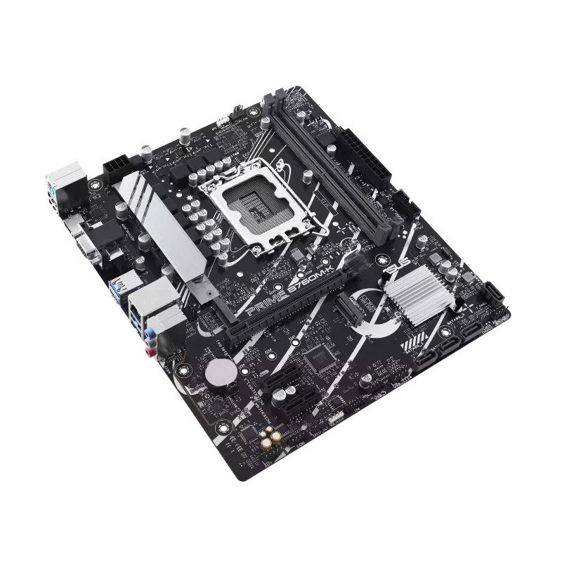Motherboard Asus Prime B760M-K (LGA1700, 4x DDR5, 2x M.2, 2x ARGB, 1x Aura RGB, 2.5Gbps LAN) - Imagen 4