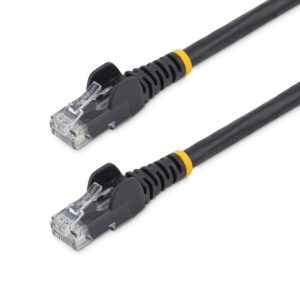 Cable Ethernet CAT6 de 45m/150pies 10 Gigabits de 250MHz y PoE de 100W Negro