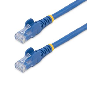 Cable Ethernet CAT6 de 45m/150pies 10 Gigabits de 250MHz y PoE de 100W Azul
