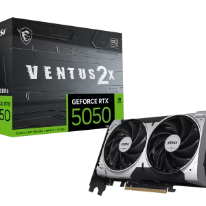 Tarjeta de video MSI GeForce RTX 5050 8G VENTUS 2X OC