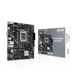 Motherboard Asus Prime H610M-K (LGA1700, 2x DDR5, 1x M.2, 1x RGB, 1Gbps LAN) (copia)